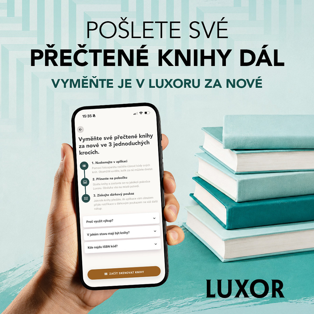 NOVINKA V LUXORU – VÝKUP KNIH