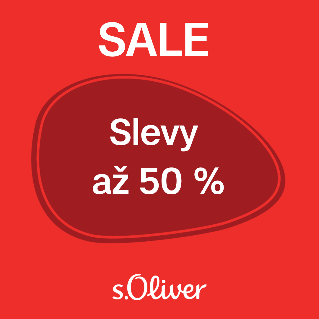 VÝPRODEJE S.OLIVER – SLEVY AŽ 50 %