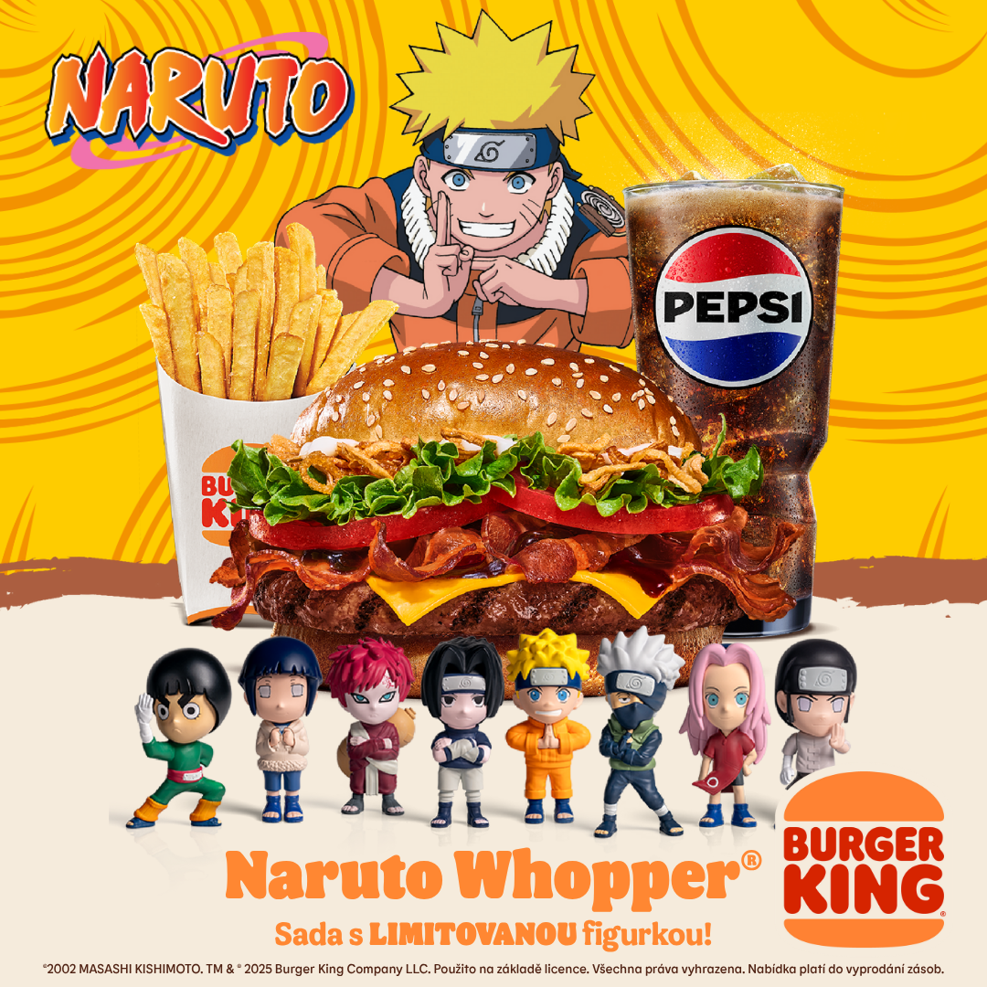 NARUTO V BURGER KINGU