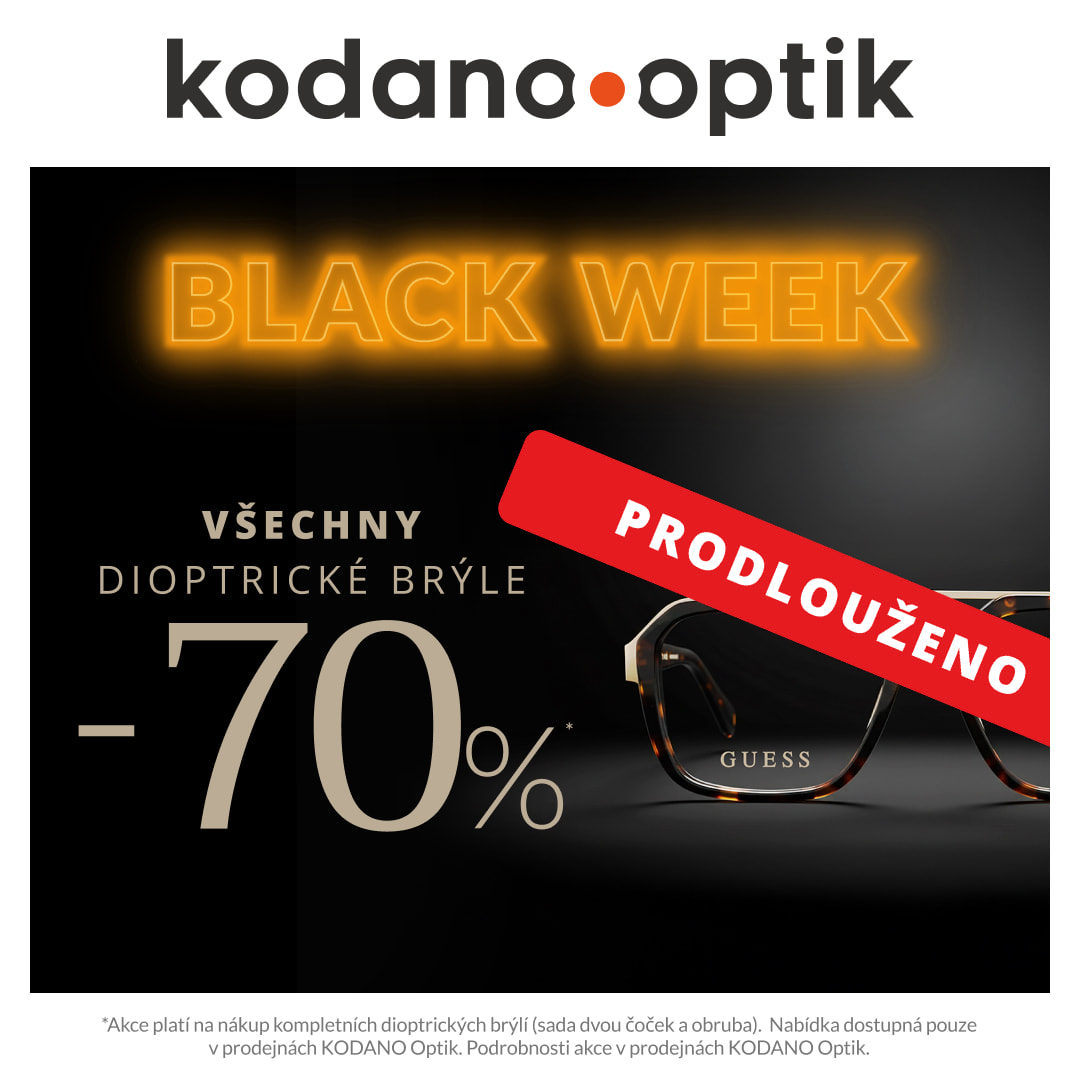 PRODLUŽUJEME BLACK WEEK!