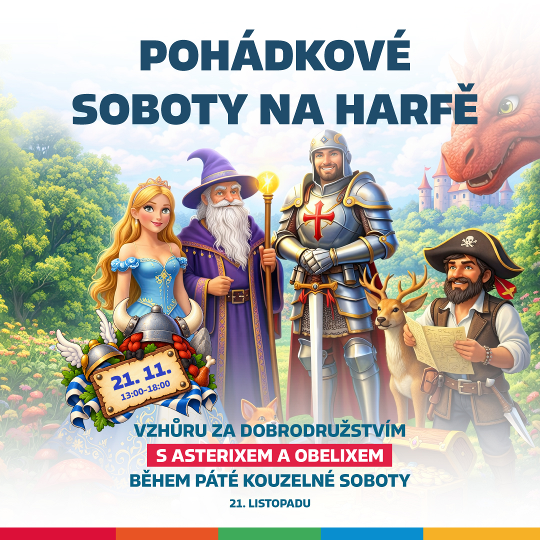 5. POHÁDKOVÁ SOBOTA S ASTERIXEM A OBELIXEM