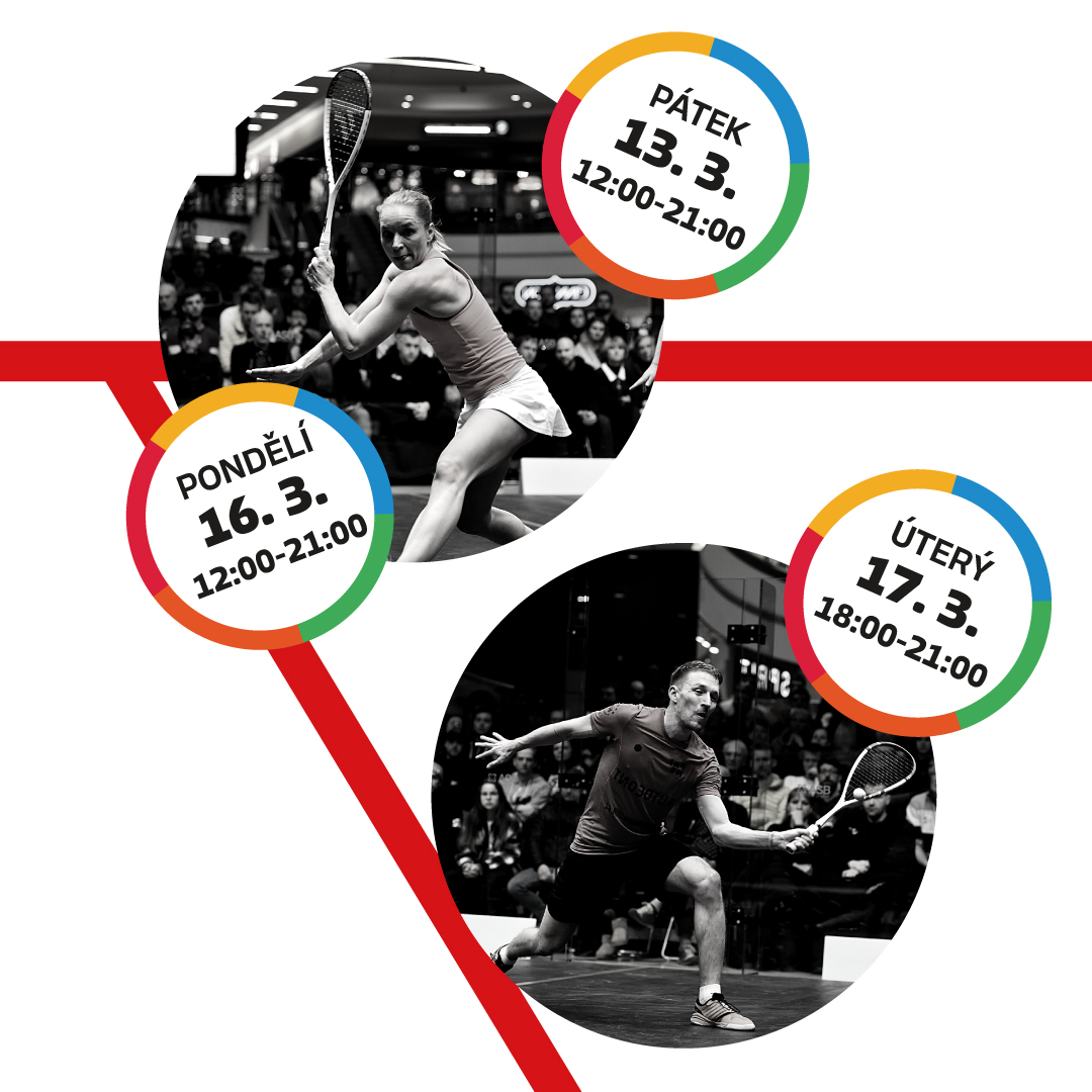 SQUASH OVLÁDNE HARFU