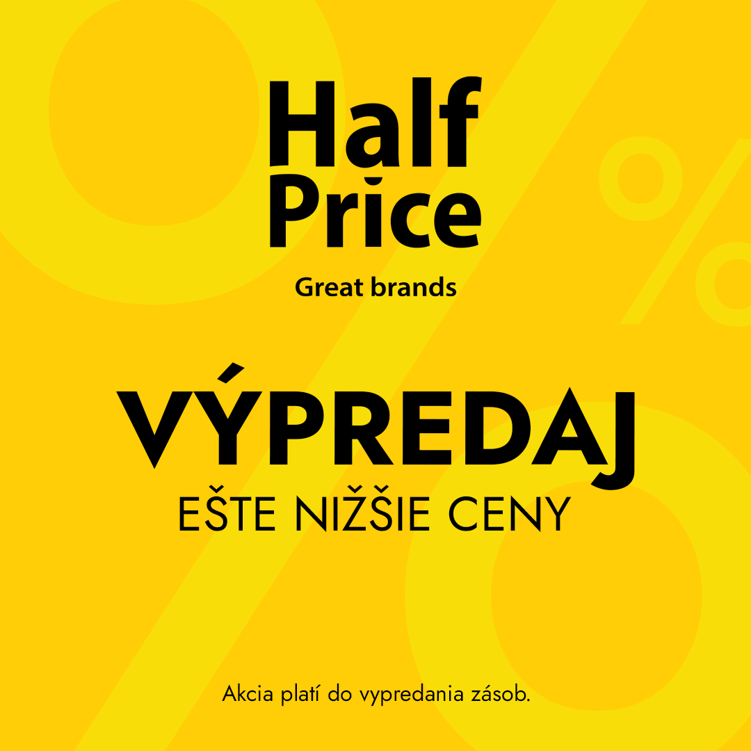 VÝPRODEJ V HALFPRICE!