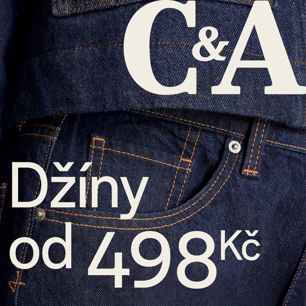 DŽÍNY OD 498 KČ