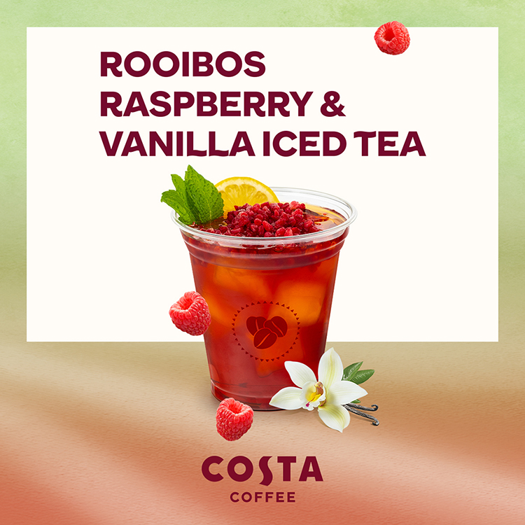 RASPBERRY-VANILLA ROOIBOS ICED TEA