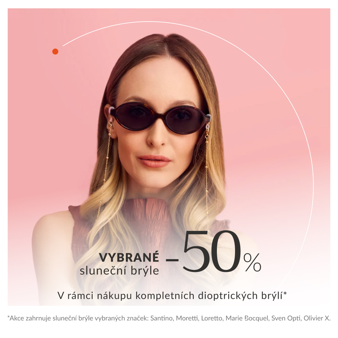 VYBRANÉ SLUNEČNÍ BRÝLE -50%