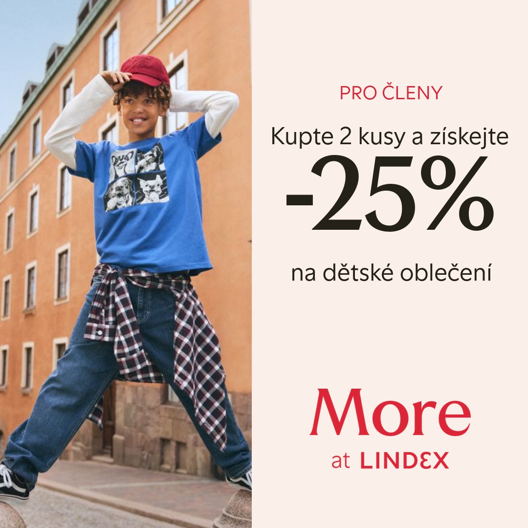 25% SLEVA DĚTSKÝ SORTIMENT