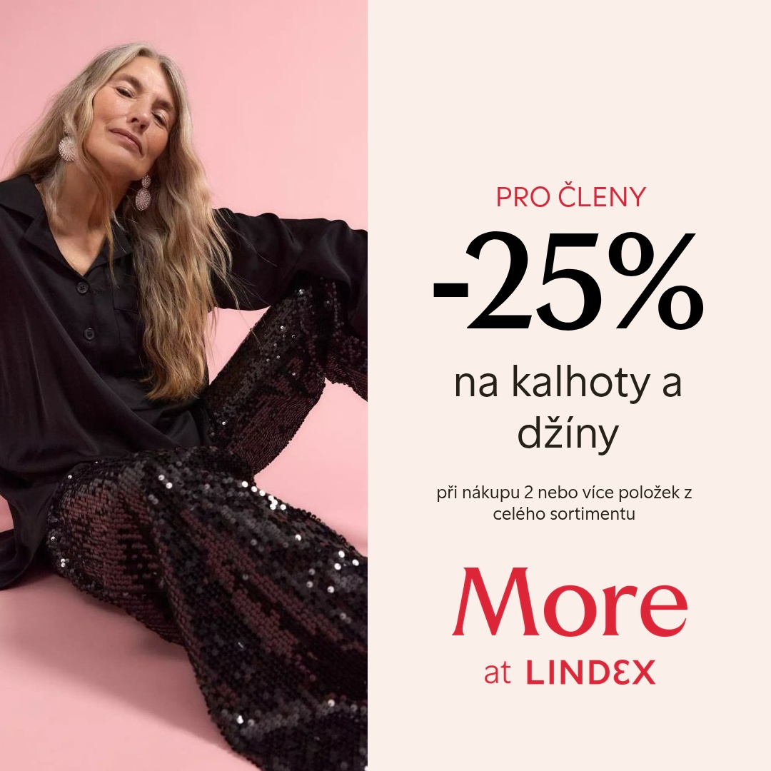 -25% NA KALHOTY A DŽÍNY