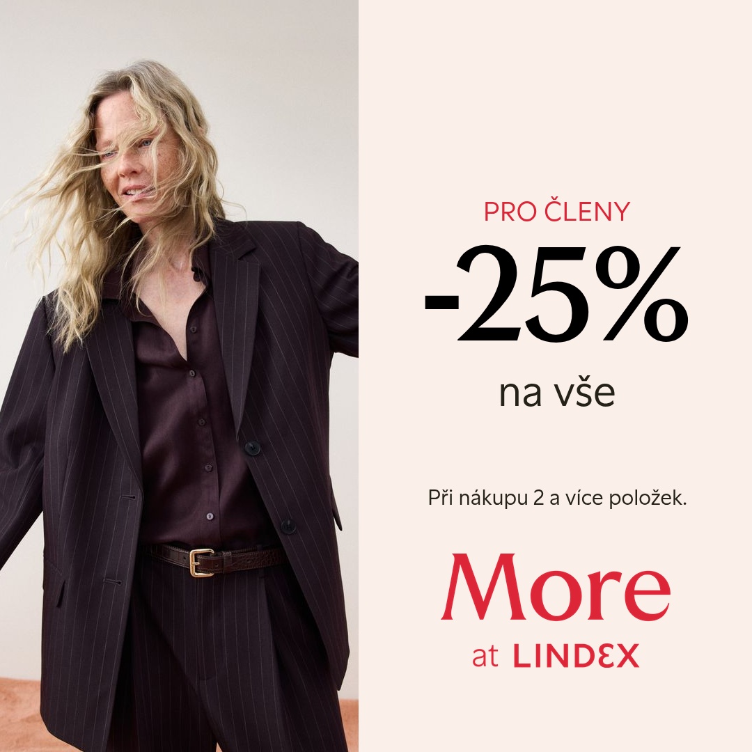 PODZIMNÍ NÁKUPY: 25% SLEVA NA VŠE