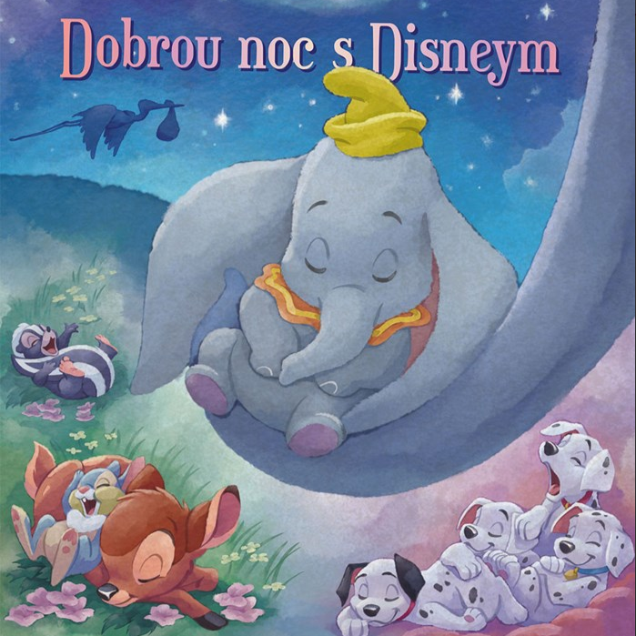 KNÍŽKA - Disney - Dobrou noc s Disneym