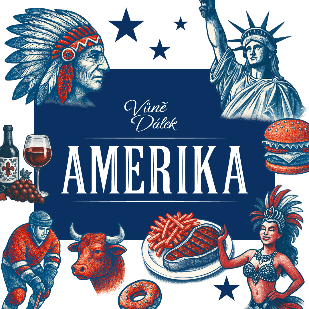 VŮNĚ DÁLEK - AMERIKA