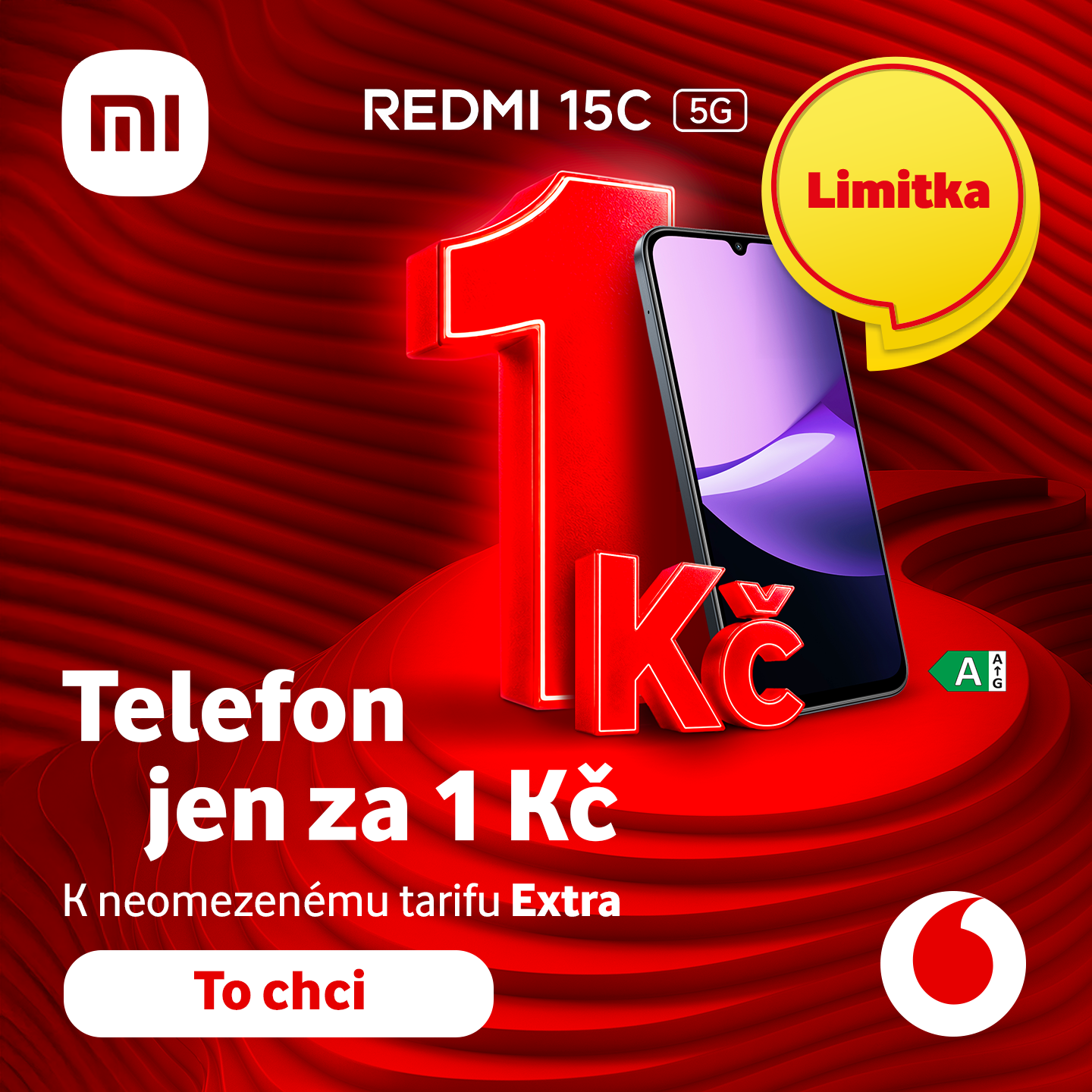 PHONE FOR 1 CZK