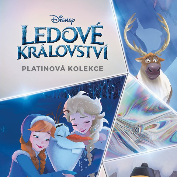 KNÍŽKA - LEDOVÉ KRÁLOVSTVÍ - PLATINOVÁ EDICE