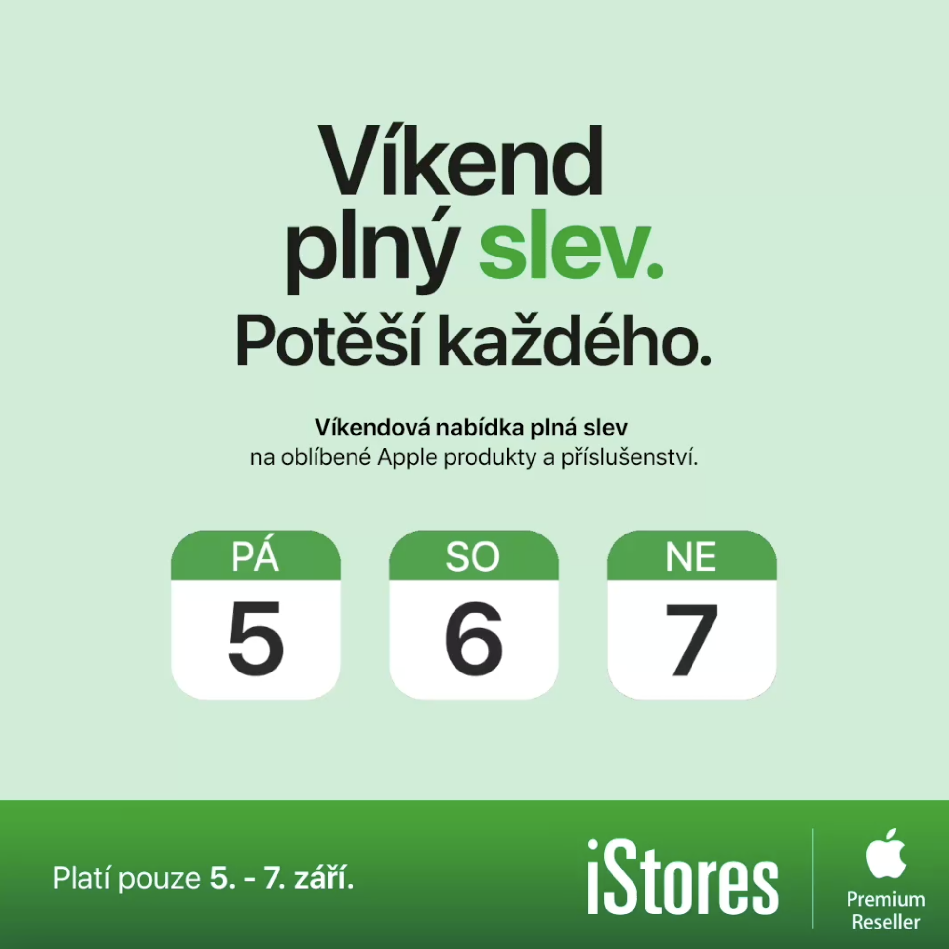 VÍKEND PLNÝ SLEV